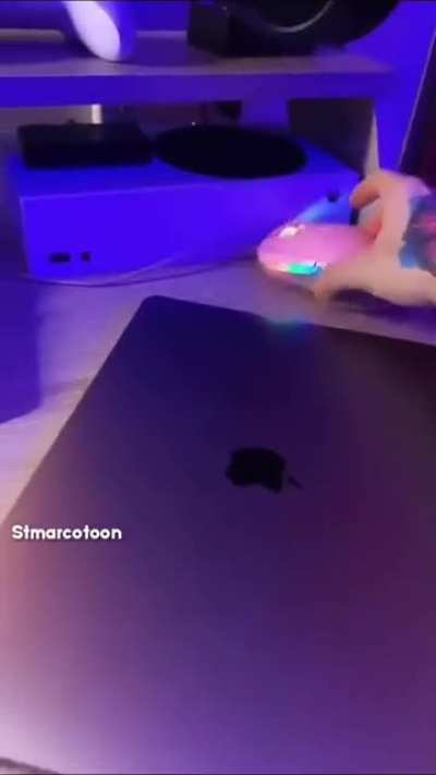 Robert oyun oynamak için iyi bir pc almış.