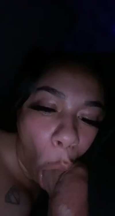 Sucking On Him Like A Pacifier While He Sleeps. Relaxing. Who Next?