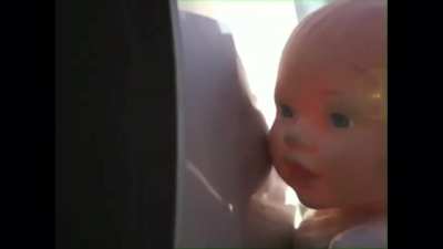 Baby lifts car