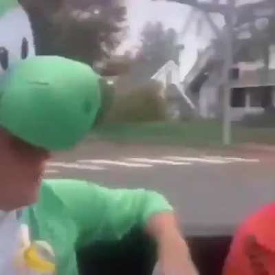Mario looks a little different here
