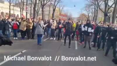 Kommt na Graha … Wien - Keine Ausschreitungen - Denkt an die Kinder - Israel!!!11!! Demo Wien 20.11.21