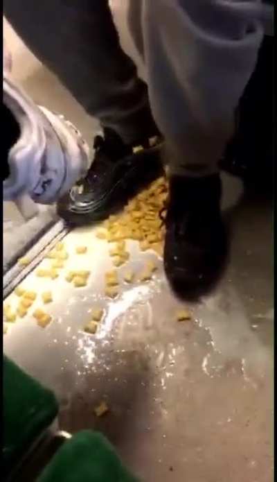 in the fucking train