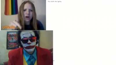 the clown represents americans imo lol