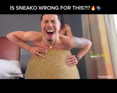 IS SNEAKO WRONG FOR DIS?!?ð¥ð£ï¸