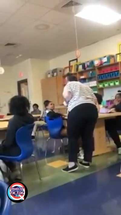Teacher suspended after grabbing & cursing at a student. Was it fair to suspend her?