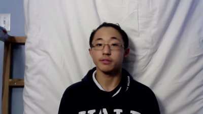 Why is he up against a bed?