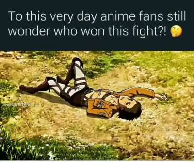 Probably Mikasa..