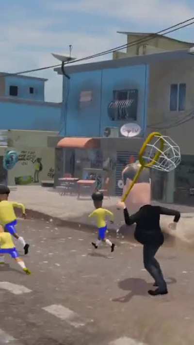 Florentino on his yearly trip to Brazil