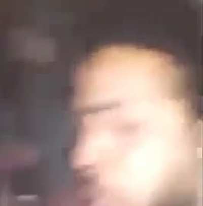 Coughing a weed bubble