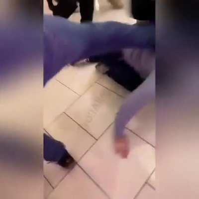 racist white guy and son gets a Beatdown for saying the n word