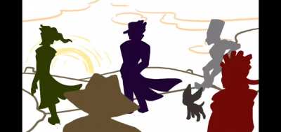 So it's the same type of stand as star platinum