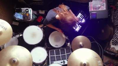 This drummer spent quarantine learning actual sorcery