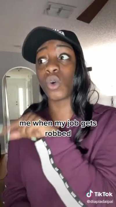 When your job gets robbed