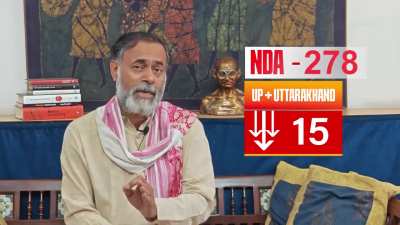 Yogendra Yadav: NDA may not cross majority. Based on my travels and ground assessment across states, BJP may win 233 seats, NDA 268