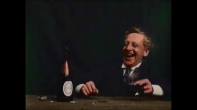 Old Man Drinking a Glass of Beer (1897)