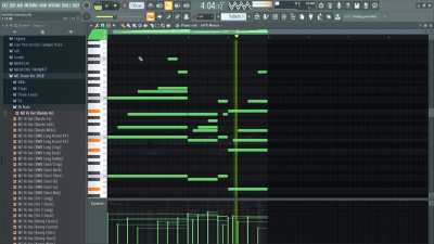 i made this really spooky piano loop on fl studio, and i kinda know how i made it, but i'm not really sure about the music theory behind it, can somebody exlain it to me?