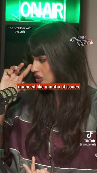 This is what we all have been screaming, she said everything perfectly