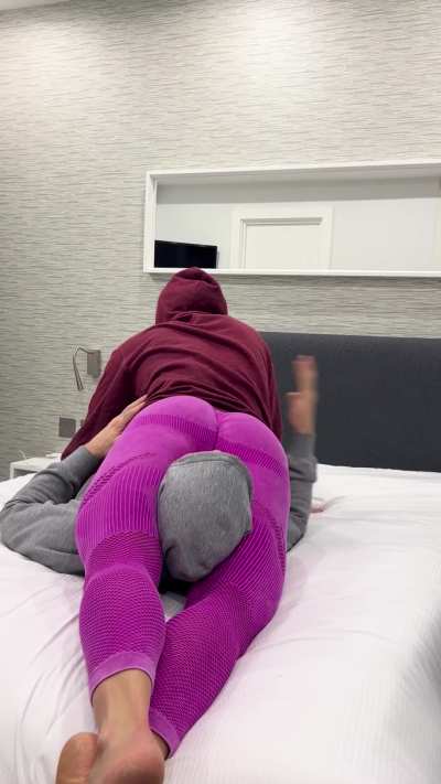 Reverse headscissors 😜check my LF for full video 😍