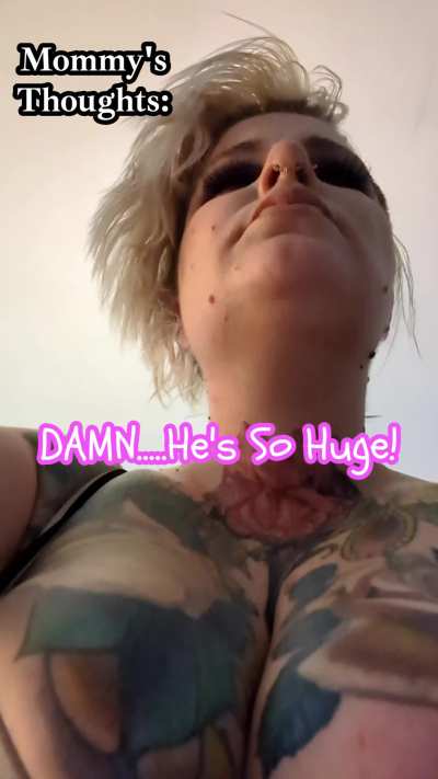 Mommy Can't Believe What She's Doing...