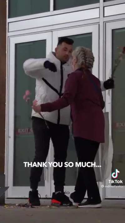 The power of love. When a hug can mean so much more.