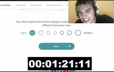 ENTJ speed run