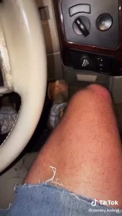 The feeling of driving a Ford truck