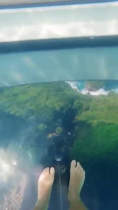 This sky deck infinity pool.