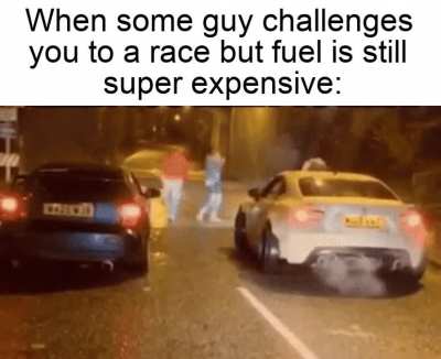 Man has to eat