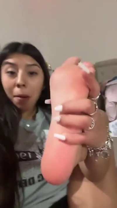 She’s a little whore 