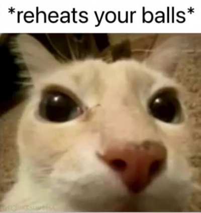 Your balls 🥵🥵