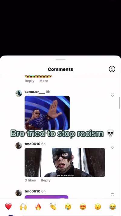He tried 😔