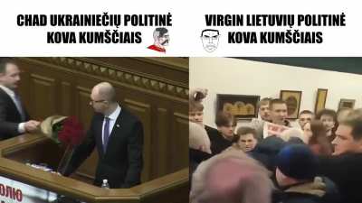 chad ukrainiečių politinė kova kumščiais vs virgin lietuvių politinė kova kumščiais
