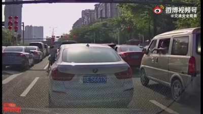 Guy in the van enjoys his time
