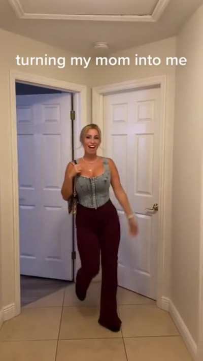 This trend has me in a chokehold 😩 (Turning My Mom Into Me/Dressing My Mom as Me Challenge Compilation)