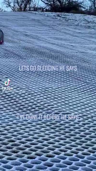 When sledging takes you to another dimension