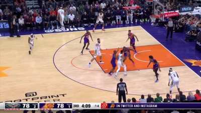 [Highlight] Mikal Bridges gets a three, steal, assist, and block all within a 30 second span