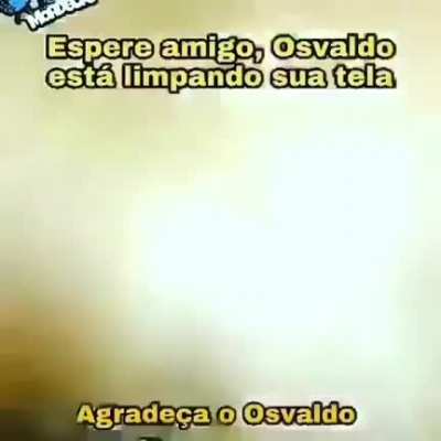 Apenas agradeça o osvaldo