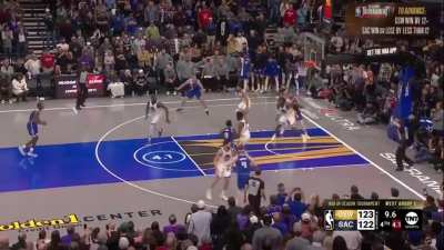[Highlight] Malik Monk calls game vs Warriors