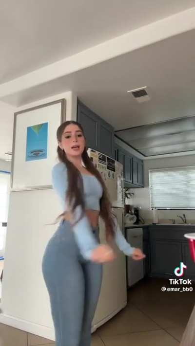 In jeans