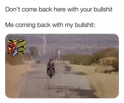 Coming back