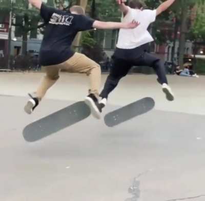 HMRB while we double flip