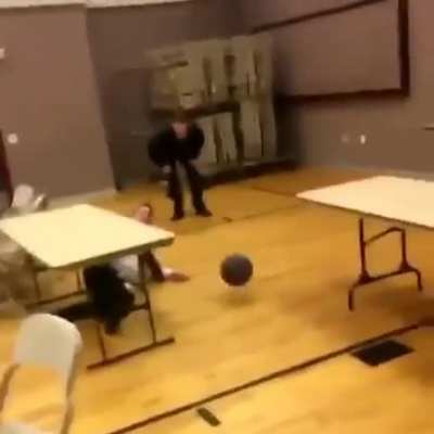 The table was set