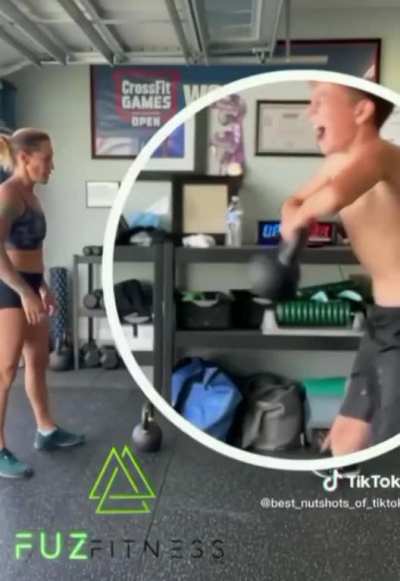 Working out with Mom