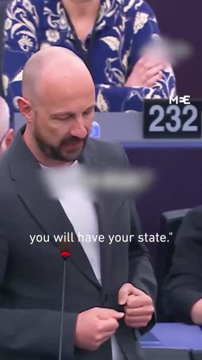 Speaking at the European Parliament on Tuesday, Belgian lawmaker Marc Botenga called out the Parliament for its silence over Israel’s move to extend civil control over the occupied West Bank, a step critics say creates de facto annexation.