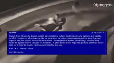 Todo hombre pasa por momentos destructivos, ya sea por la razón que sea, todos estamos condenados a vivir en el dolor.
