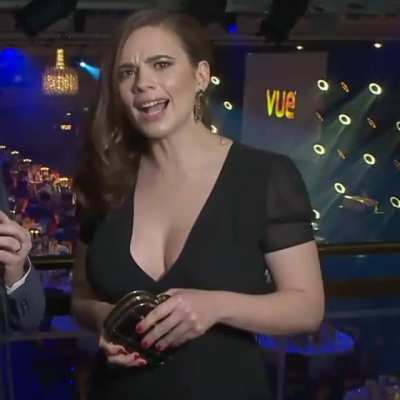 Plunging neckline