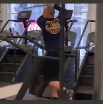 What is this guy actually preparing for?