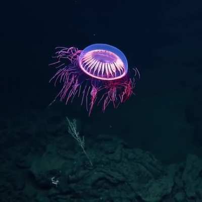 Mesmerizing jellyfish