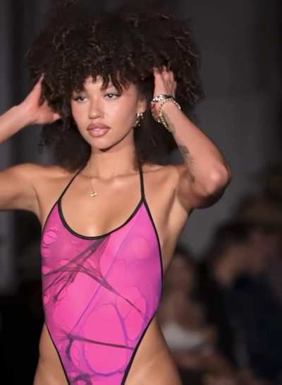 Hottest redbone model Miami Swin week