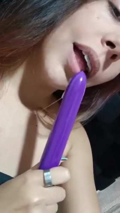 I just play to be a little naughty with my drool 
